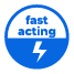 Fast Acting Icon